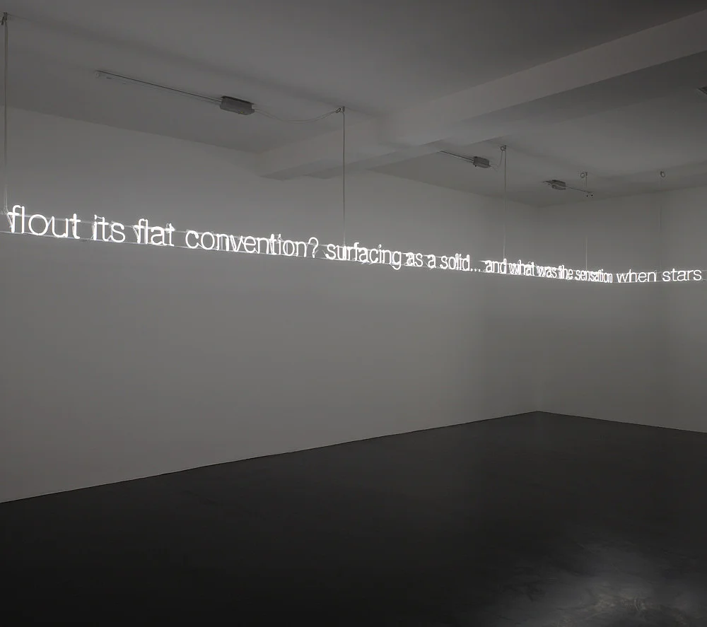 Permit yourself — Cerith Wyn Evans — Exhibitions — Galerie Buchholz — Image 00