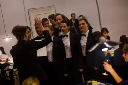 Du hast mir die Pfanne versaut, du Spiegelei des Terrors — René Pollesch — Exhibitions — Galerie Buchholz — Image 00