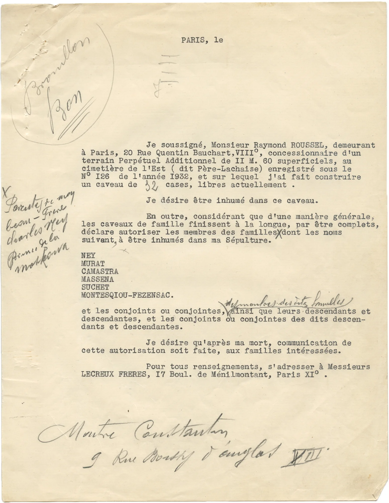 The President of the Republic of Dreams curated by François Piron — Raymond Roussel — Exhibitions — Galerie Buchholz — Image 116