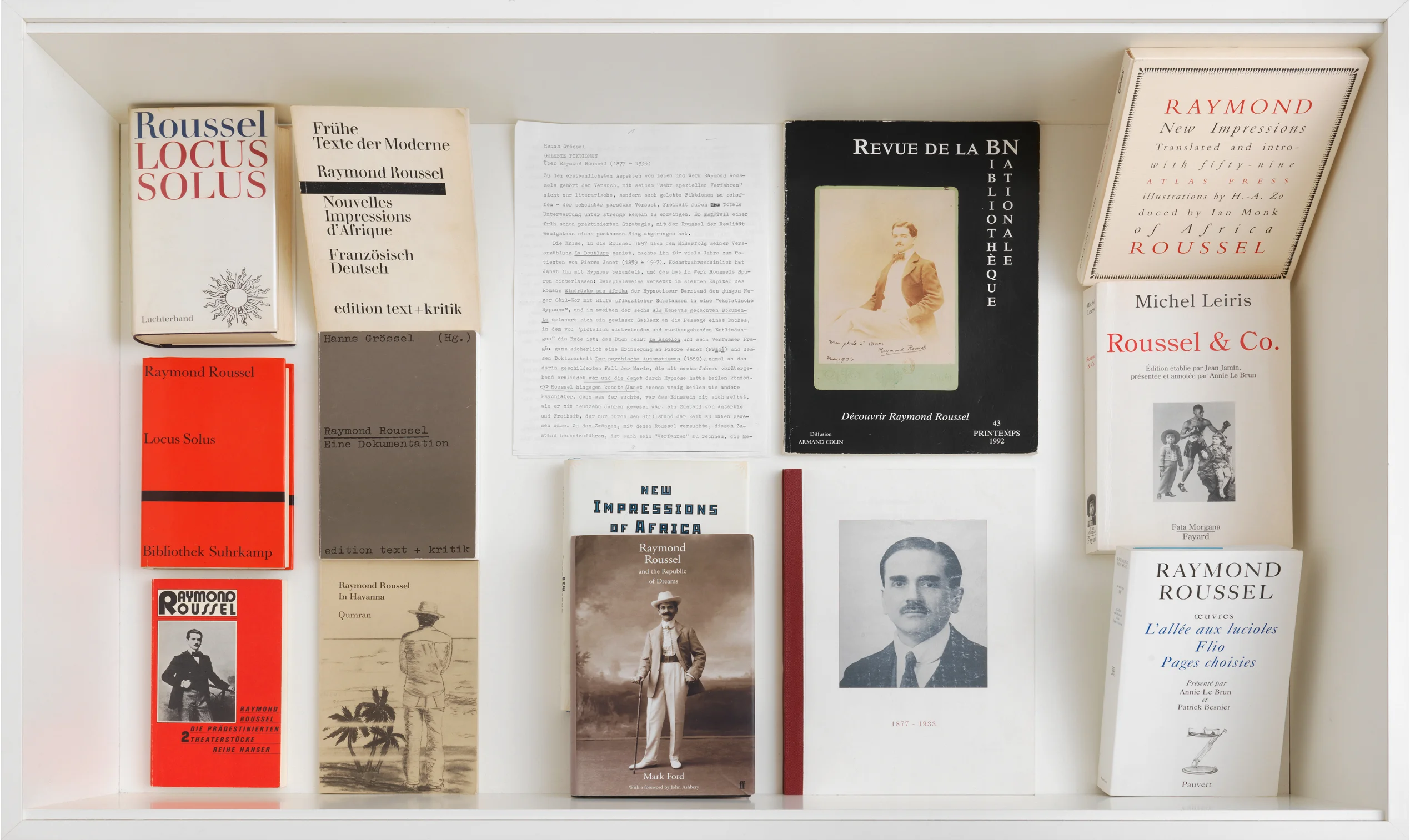 The President of the Republic of Dreams curated by François Piron — Raymond Roussel — Exhibitions — Galerie Buchholz — Image 135