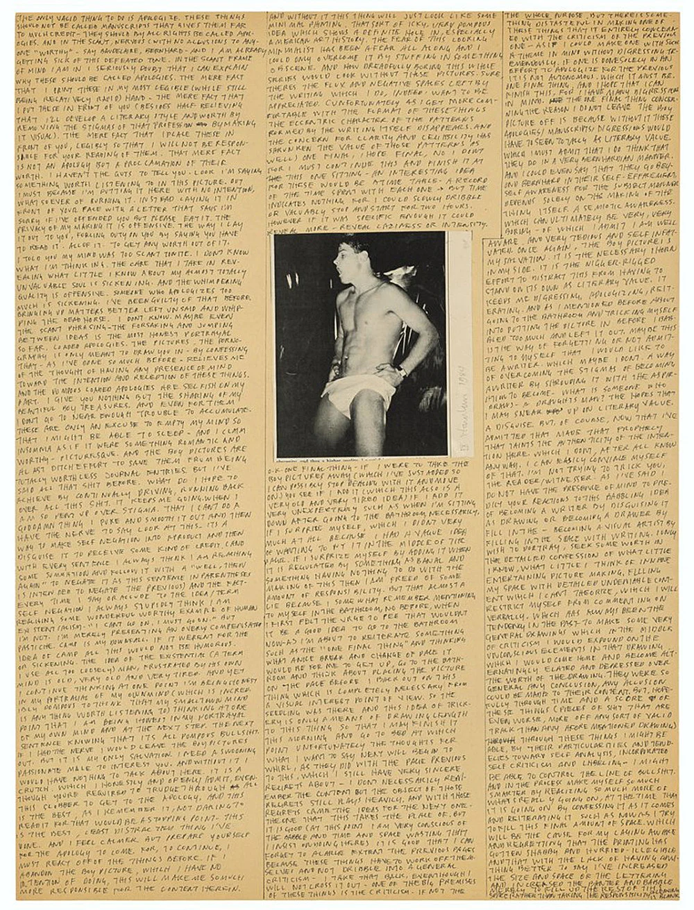 Richard Hawkins Berlin 2014 — Richard Hawkins amp William S Burroughs Cerith Wyn Evans Isa Genzken Tom of Finland — Exhibitions — Galerie Buchholz — Image 00