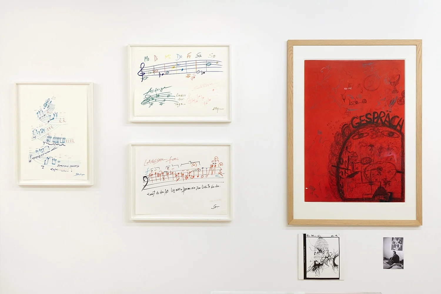 an exhibition organized by Diedrich Diederichsen amp Christopher Müller feat. Marcus Behmer, Stefan George, Rainer Werner Fassbinder, Hans Henny Jahnn, Lutz Bacher, Hans Kayser, Ludwig Gosewitz, Jordan Belson, Hapshash and the Coloured Coat, The Fool, Rogério Duarte, The Red KrayolaMayo Thompson, Walter de Maria, Sigmar Polke, Emil Schult, Isaac Abrams, John McCracken, Pedro Bell, Kai Althoff, Henrik Olesen, Öyvind Fahlström, Karlheinz Stockhausen, Sun Ra, Hartmut Geerken, Albert Oehlen, Jack Goldstein, Jutta Koether, Isa Genzken, Palermo, John Coltrane, Tony Conrad — Cosmic Communities Coming Out Into Outer Space Homofuturism, Applied Psychedelia amp Magic Connectivity — Exhibitions — Galerie Buchholz — Image 54