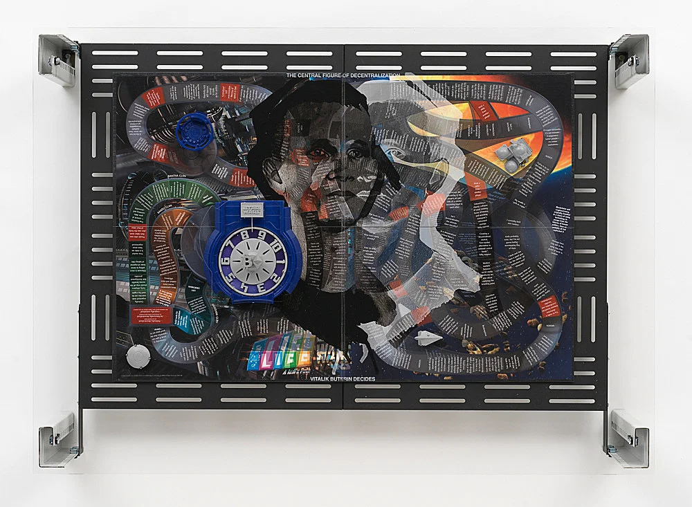 Games of Decentralized Life — Simon Denny — Exhibitions — Galerie Buchholz — Image 00