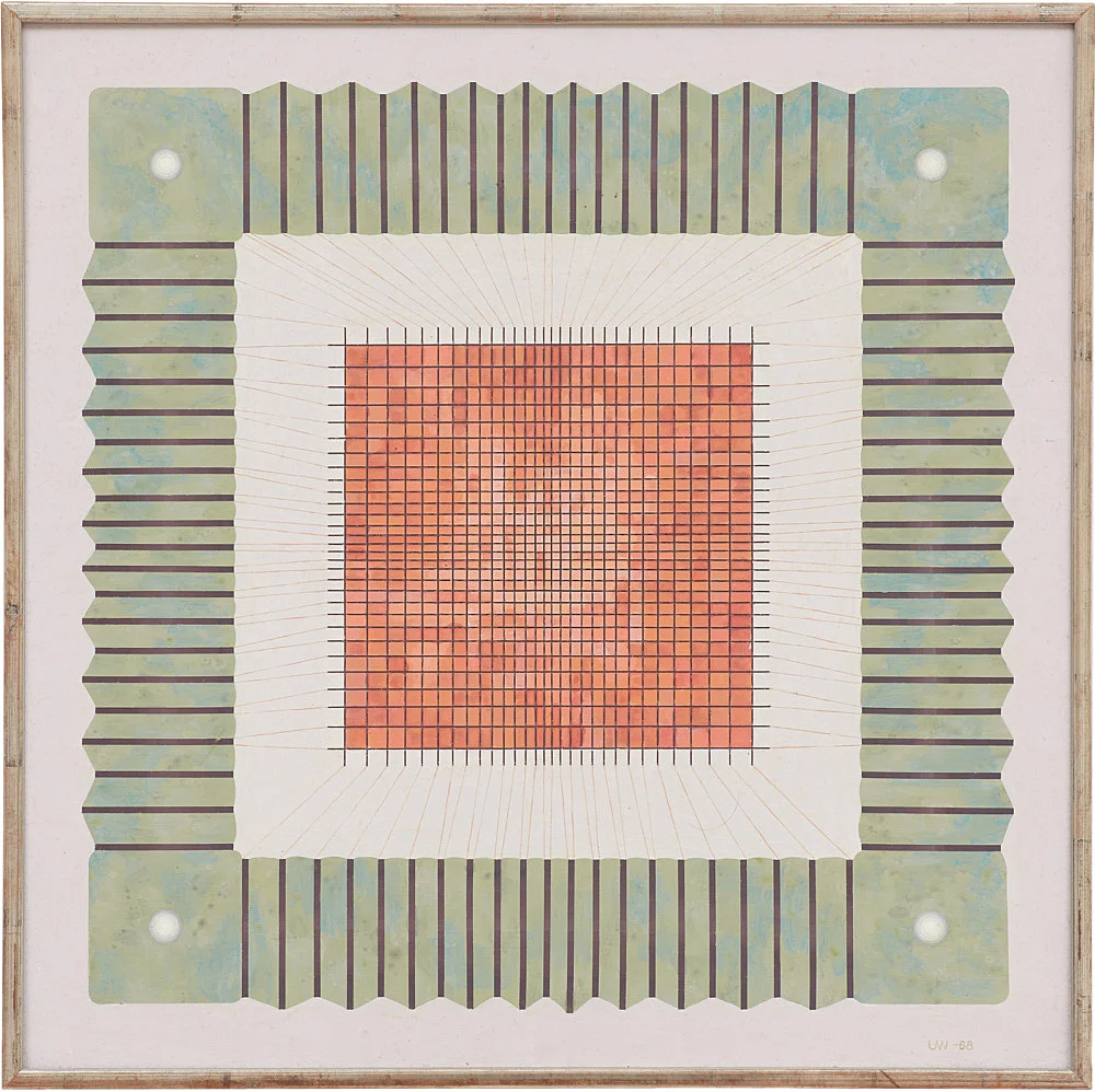 Vista View an exhibition curated by Caleb Considine — Tomma Abts, Ginny Bishton, Whitney Claflin, Carlfriedrich Claus, Ralston Crawford, Norman Lewis, Agnes Martin, Mohammad... — Exhibitions — Galerie Buchholz — Image 00