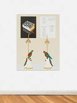 lonely and abandoned on the market place — Frances Stark — Exhibitions — Galerie Buchholz — Image 37