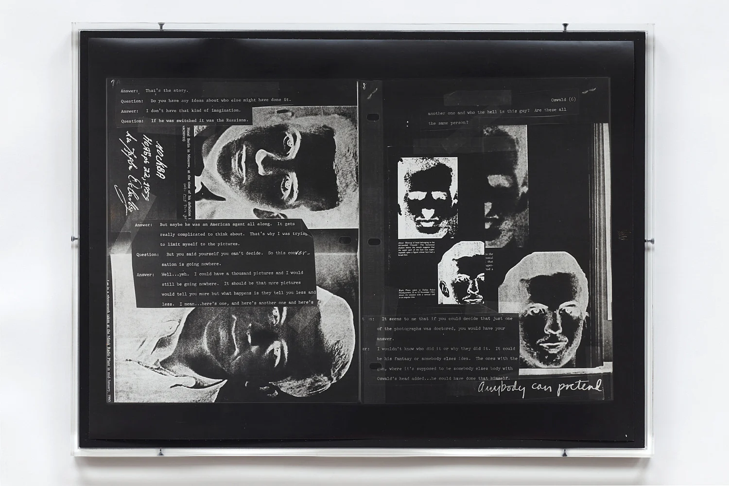 The Lee Harvey Oswald Interview — Lutz Bacher — Exhibitions — Galerie Buchholz — Image 34
