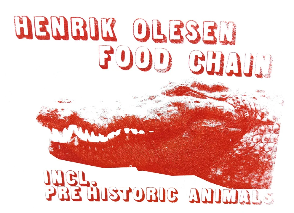 Food chain incl. prehistoric animals — Henrik Olesen — Exhibitions — Galerie Buchholz — Image 01